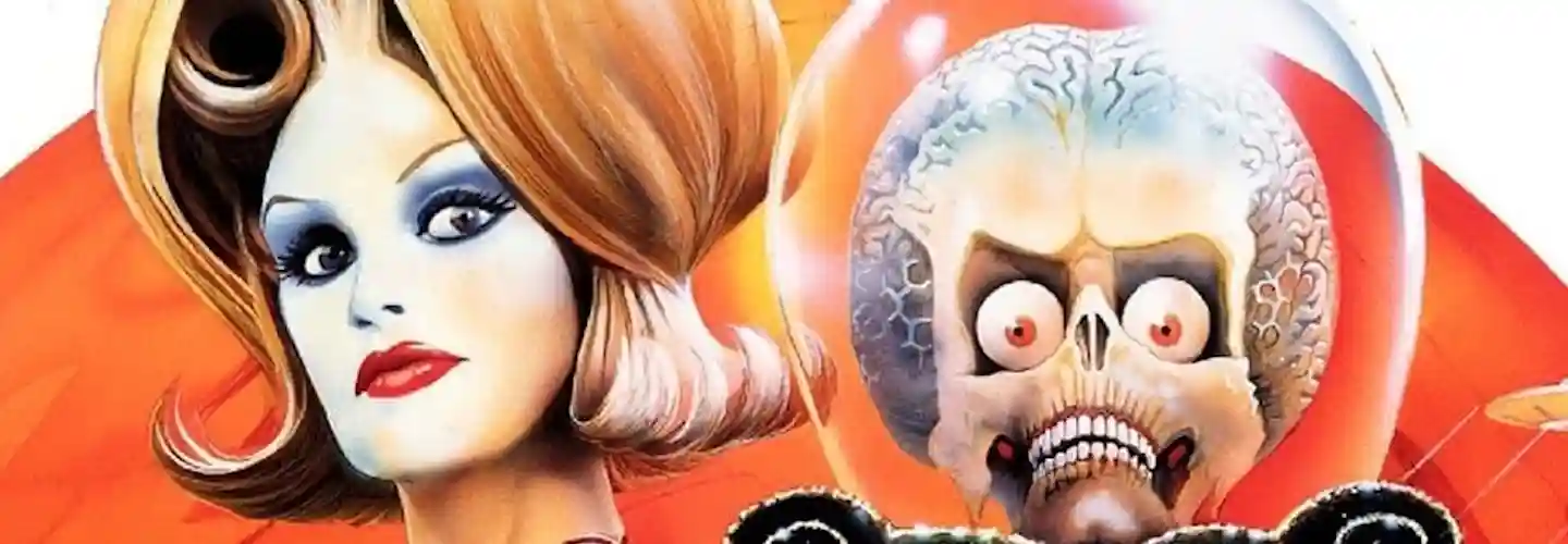 The Martian Girl and a Martian from Mars Attacks (1996)